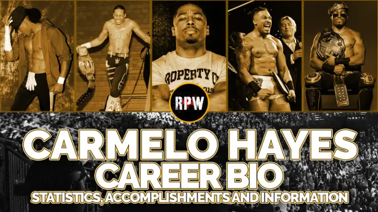 Carmelo Hayes – Career Biography, Statistics, Accomplishments and Information